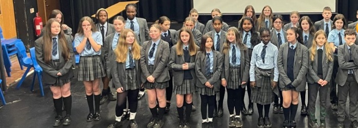 Year 7 Students from Lipson Co-Operative Academy Choir Perform at Saltash Music, Speech and Drama Festival 